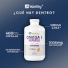Wellthy Omega 3 Noruego Epax 400 Cpsulas. El aceite de