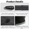 nnOuOnn Breliio Umbrella, Mini Clip Umbrellas, Reflective Safety Strip, Lightweight