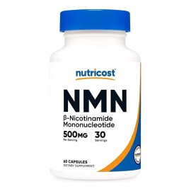 Nmn Nad Antienvejecimiento 500mg, 60 Cápsulas