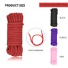 metagio 4 Pack Cotton Rope, 8MM Thick Cotton Rope 10M/
