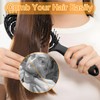 Traxenta Hair Brush, Detangling Extensions Curling Brush Without Pulling Hair