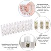 6 Pack Clear Electrical Terminal Blocks，Wire Connectors for Secure and
