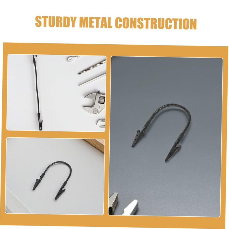 jojofuny 3pcs Dual- Soldering Helper Clips for Crafting and Welding