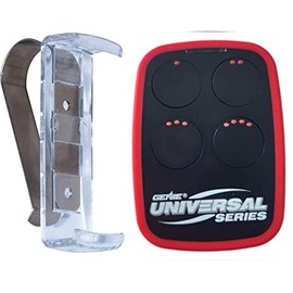 Genie/Overhead Doors 4 Button Universal Remote Control for Garage Door and Gate Openers, Guardian, Ryobi, Sommer, Marantec, FAAC, Chamberlain, Liftmaster, Wayne Dalton, Linear MegaCode