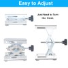 Stainless Steel Lab Jack Stand, Table Lift Laboratory Jack Platform,