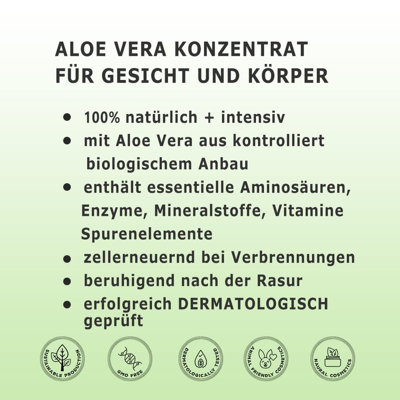 CristinenMoor Aloe Vera Hautgel 250 ml