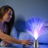 Sensory Fiber Optic Lamp - LED Color Changing with Cone