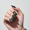 GLAMERMAID Press On Uñas Medium Almendra, Halloween Hecho A Mano
