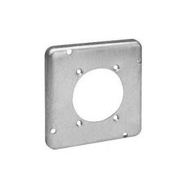 Crouse-Hinds TP734 Steel Surface Cover 4-11/16 Inch x 4-11/16 Inch x 1/2 Inch