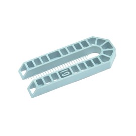 TERF® 100mm X 43mm X 10mm Thick U Shims Packers Spacers Plastic Packing Horseshoe Window Glazing Door Kitchen Cabinet Tiles Installations with 10mm Thick - Pack of 25