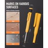 Nicpro 3 Pack Carpenter Pencil with Sharpener & Holder, Mechanical