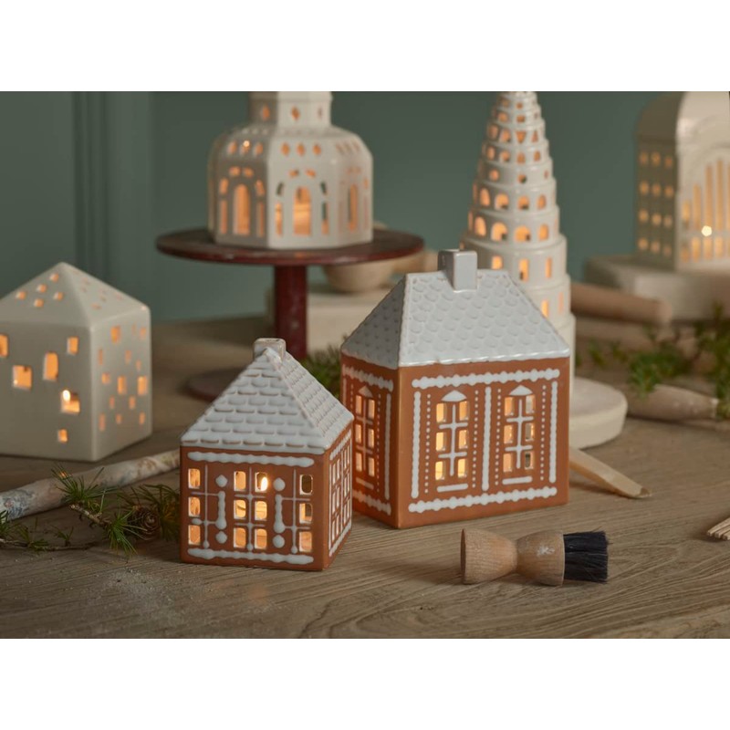 Kähler Designer Bogstavskrus Y Ceramic Light Blue 50 cl
