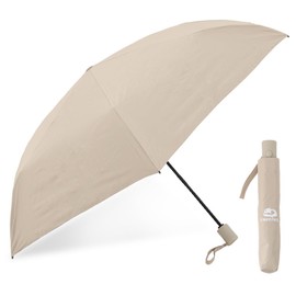 Parasol [Unfolded BIG Approx. 1 mx Lightweight 160-210g x 4.5 cm When Folded] Perfect Pursuit of Japan, UV Protection, 100% Light Blocking, Heat Blocking, Foldable, Lightweight, Rain or Shine, Folding