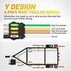 Oyviny 4 Pin 5 Wire Trailer Wiring Harness 18 Inches,