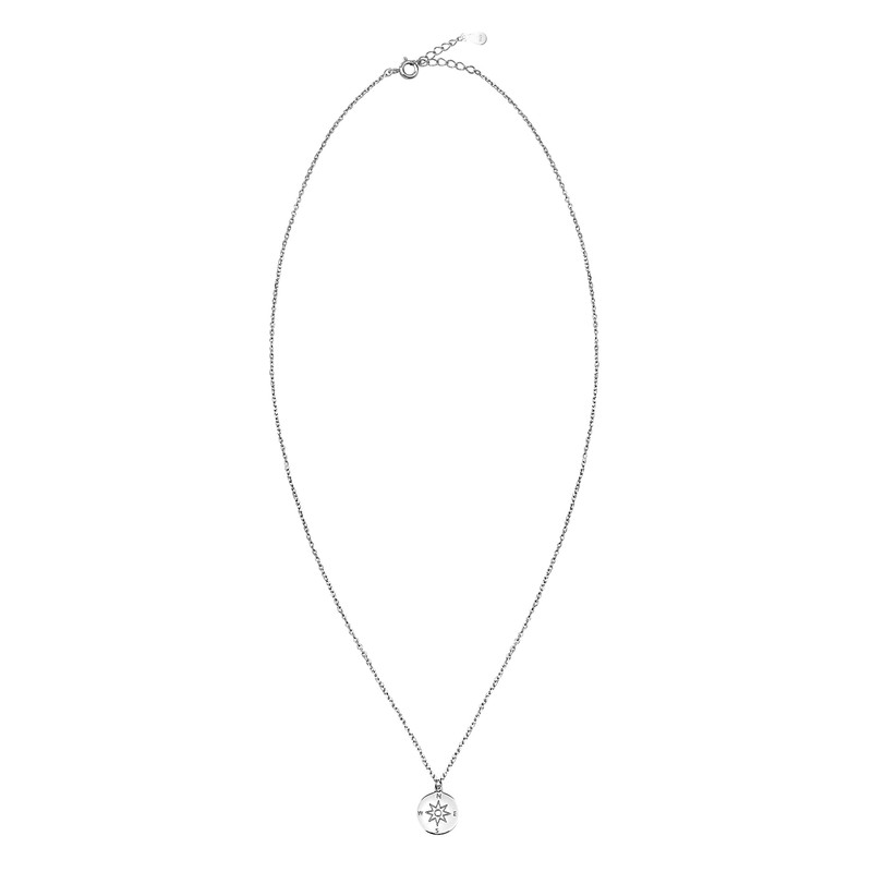 Sofia Milani - Women's Necklace 925 Silver - Compass World