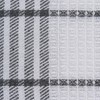 DII Waffle Weave Kitchen Collection, 100% Cotton, Kitchen Set, Gray
