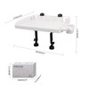 HITORHIKE Bait Board Set with Mounts and Extenders White Cutting