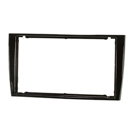 tomzz Audio 2440-019-1 Double DIN Radio Faceplate Compatible with Peugeot 308 RCZ Piano Lacquer Black