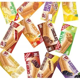 JJ's Bakery Pie Ultimate Variety Bundle of Snack Pies Kosher Parve (Pack of 12)