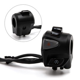 Motorcycle Switch 7/8" 22mm Universal Motorcycle Horn Button Turn Signal Light Start Handlebar Electric Control Switch