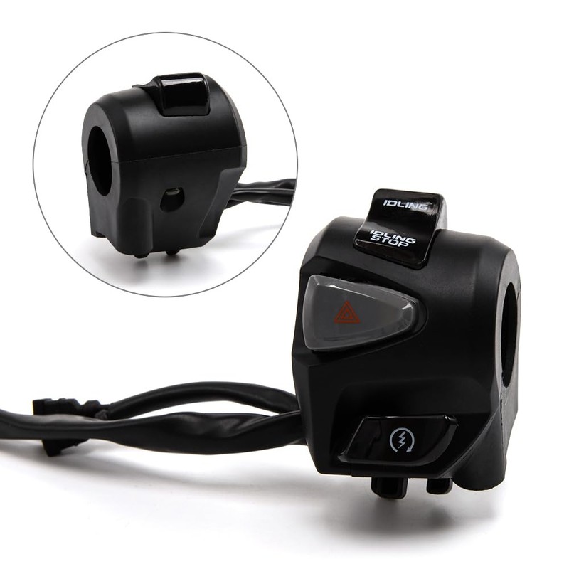 Motorcycle Switch 7/8" 22mm Universal Motorcycle Horn Button Turn Signal