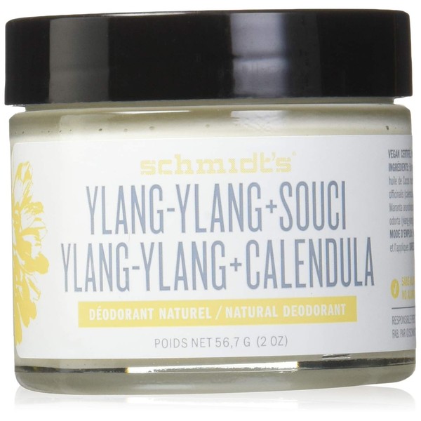 Schmidt's Natural Deodorant, Ylang-Ylang and Calendula, 2 Ounce