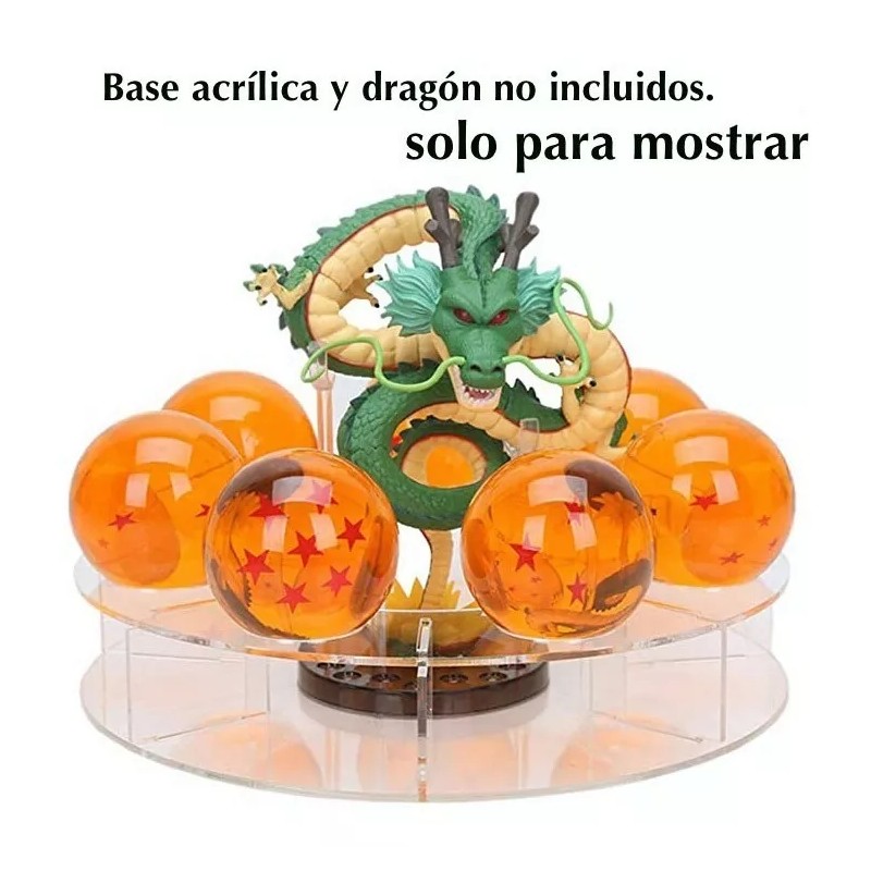 Dragon Ball Esferas Del Dragón Ball De Cristal Acrílico De