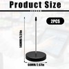 Pack of 2 note picks, receipt holder, note holder, stainless