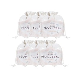 BURILLIANT SUHADA Disposable Cleansing Towels (80 Sheets x 6), Set of 6 (Hygienic, Stockping, Disaster Prevention, Easy to Wipe, Earthquake, Tsunami, Prevention, Emergency)