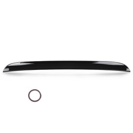CROSSDESIGN Rear Window Roof Spoiler Lip Compatible with Dodge Charger 2015-2024 Glossy Black