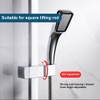 Handheld Showers Holder,Shower Head Holder Replacement with 4 Buckles Lift