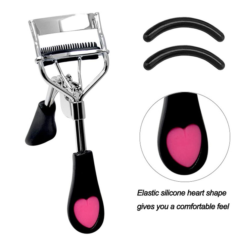 Dr.Pedi Eyelash Curlers with Comb Professional Makeup Tool with Eyelash