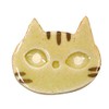 Mino Ware K14023 Smikkori Cat Chopsticks Rest Straw