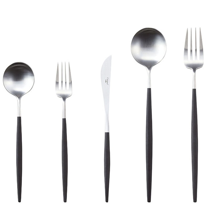Cutipol GO.26 Single Item Long Ice Cream Spoon, GOA, Silver