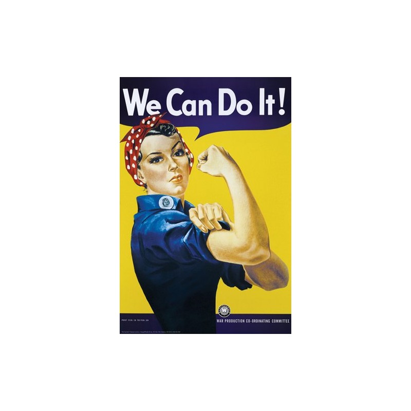 Studio B We Can Do It Poster