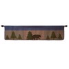 Carstens, Inc Bear & Basket Patchwork Valance