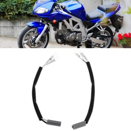 Briny River 4Pcs LED Indicator Adaptor Leads Plugs Compatible with Suzuki SV650 SV1000 SV650S SV1000S