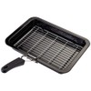 Judge JS32 Ovenware Enamel Grill Tray with Rack & Handle,