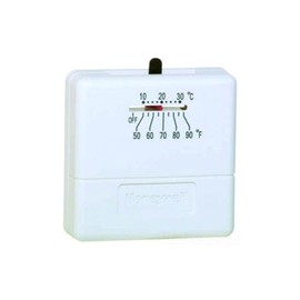 Honeywell TS812A1007 Non-Programmable Thermostat for Heating Only Systems, 750 mV