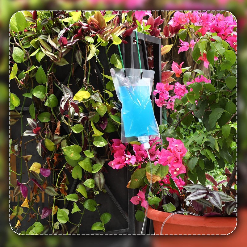 Honoson Plant Drip Irrigation Bag Automatic Irrigation Device with Water
