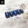 Bright Blue Handmade Nail Tips - Short Oval / 찬란한블루