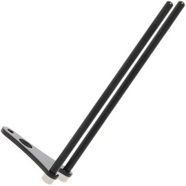 Aluminium Snag Bar Rod Holder Black for Rodpods Bankdsticks