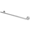 Stainless Steel Single Rod Towel Rack Round Base Bathroom Bedroom