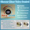 Digital Display Shower Valve Shower Valve Single Way Shower Diverter