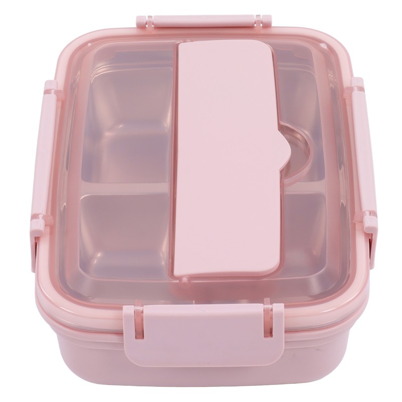 Lunch Box 4 Compartments 304 Stainless Steel Tableware Portable Lunch