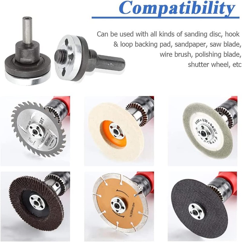 Mesee 6 in 1 Electric Drill Conversion Angle Grinder Adapter