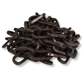 Corderie Italiane 006007111 Genovese Chain Hammered Frame, Bronze, 3 x 29 x 8.5 mm, 1.5 m