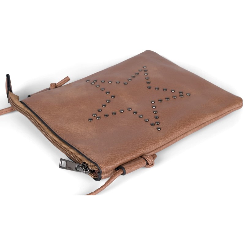styleBREAKER Mini Bag Shoulder Bag with Rivets in Star Shape,