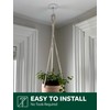 Keno Adhesive Ceiling Hooks for Hanging Decorations - 5 Pack