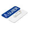 Ujier 1 x 3" Name Tag/Badge, Blue, Praying Hands (3